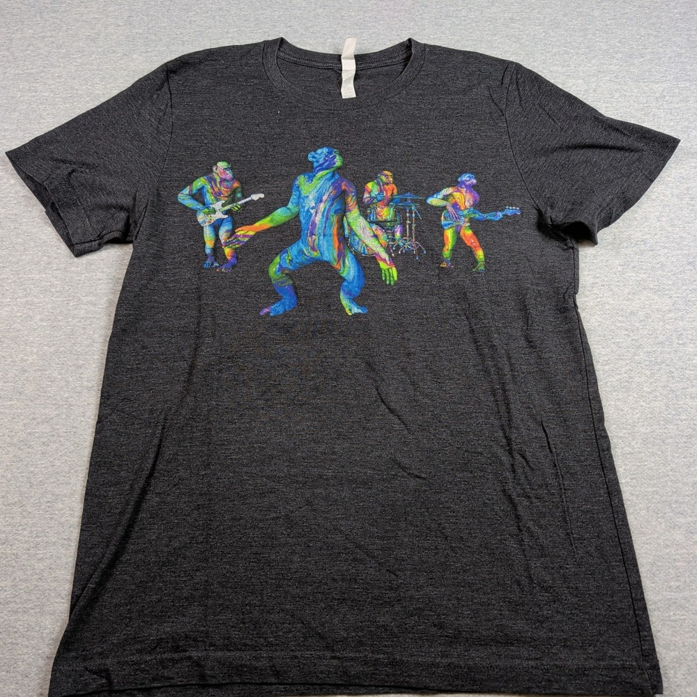 Coldplay A Head Full of Dreams World Tour 2016 T-Shirt Mens Medium Gray Concert